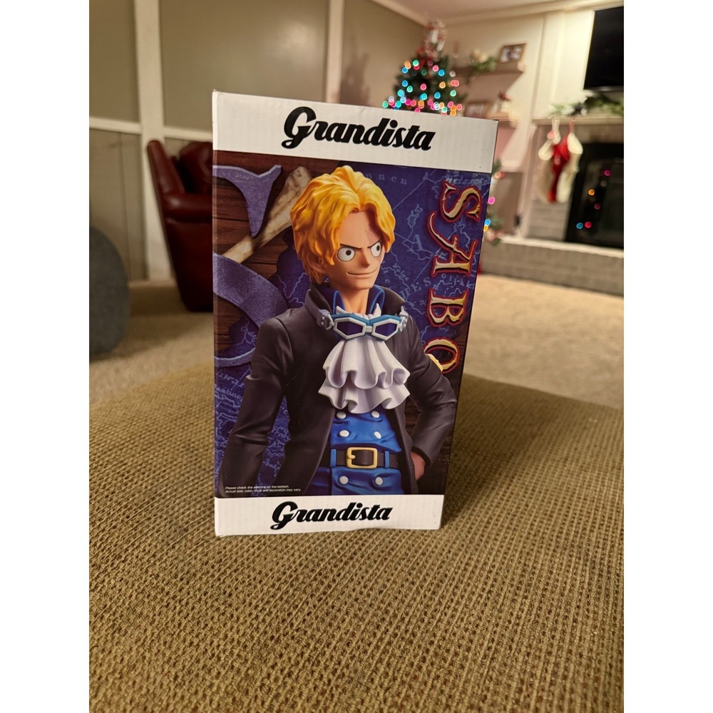 One Piece Grandista Sabo Banpresto The Grandline Men Figure New Sealed Box - Picture 3 of 5